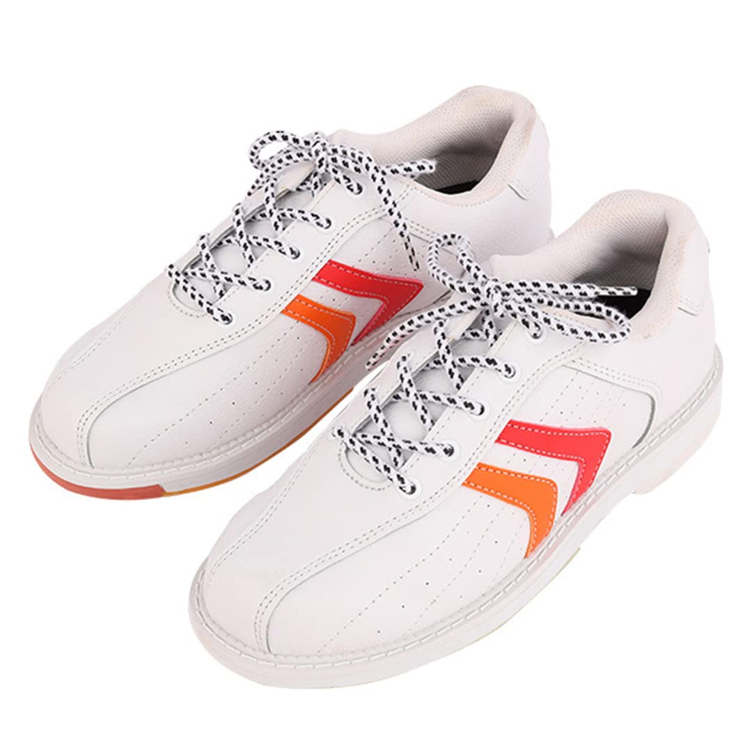 Damen Bowlingschuhe, Knappsichere Sohle Bowling Trainer Damen Wanderturnschuhe Leichte Bügelschuhe