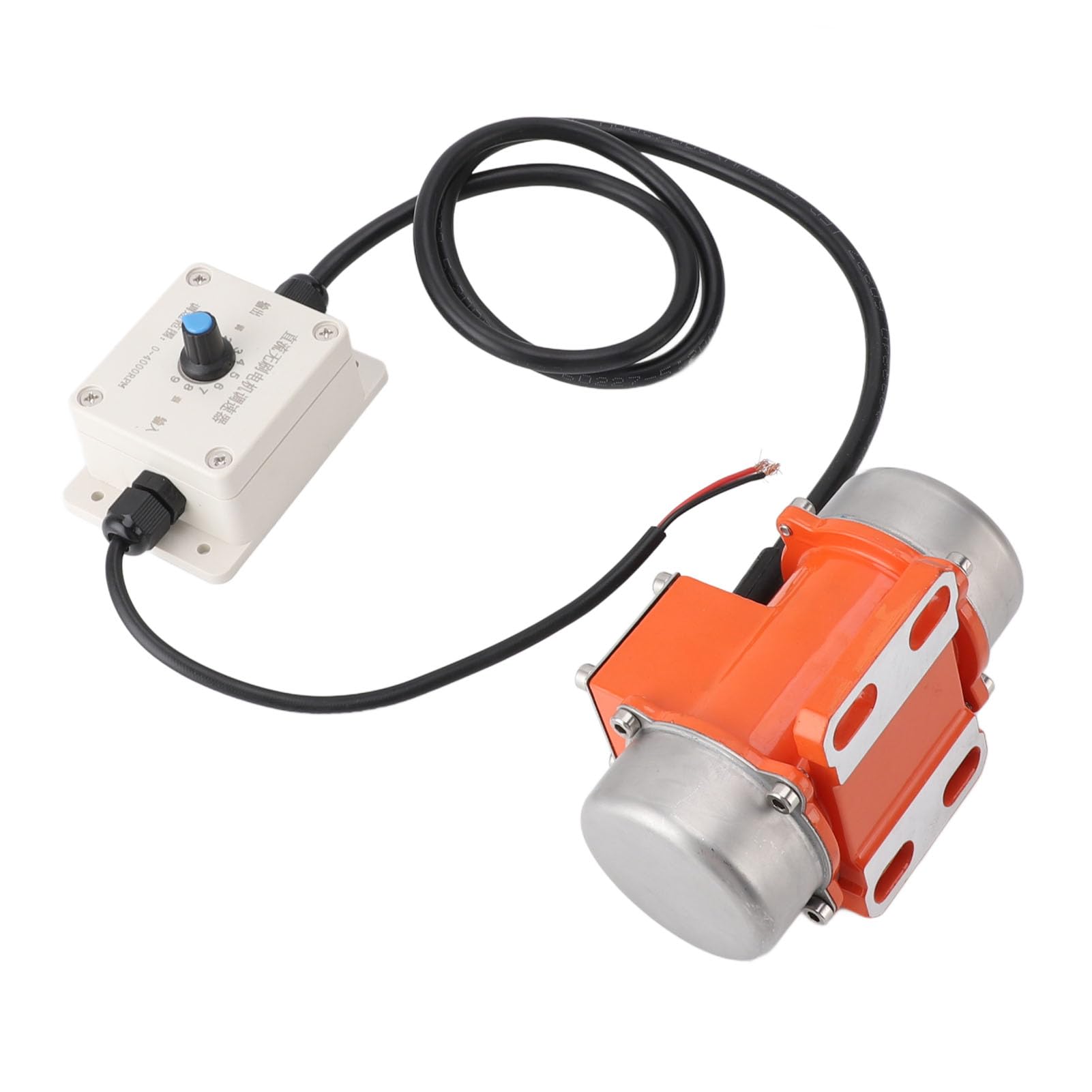 Pongnas Motor de Vibración de Hormigón sin Escobillas de 24 V CC con Control de Velocidad Aleación de Aluminio IP65 para una Compactación Eficiente del Hormigón (15W)