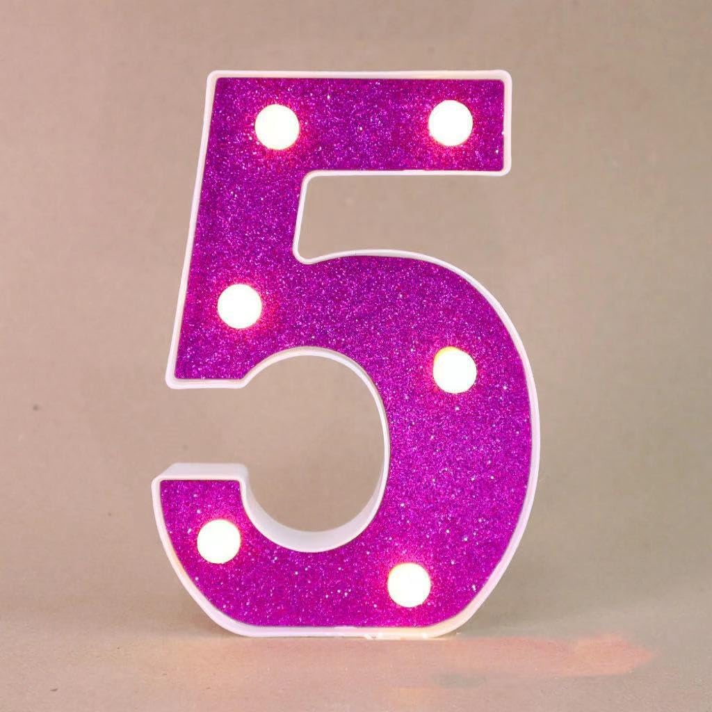 LED Marquee Letter Lights, Light Up Letters Glitter Alphabet Letter Sign Battery Powered for Night Light Birthday Party Wedding Girls Gifts Home Bar Christmas Decoration