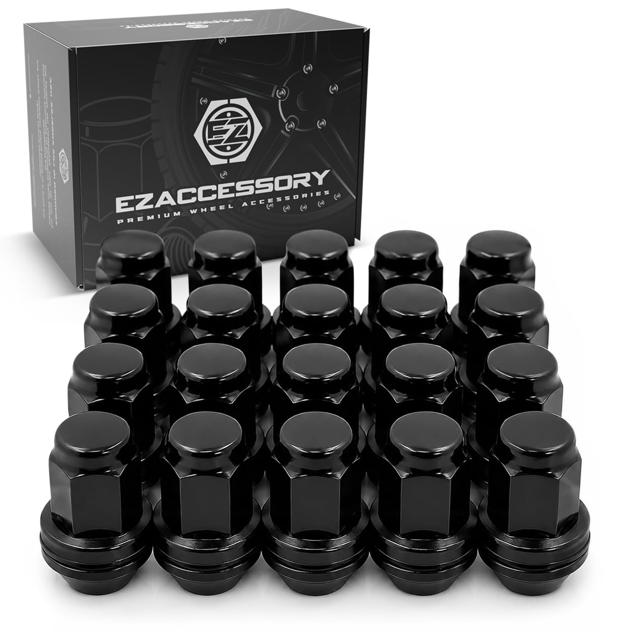Amazon.com: EZAccessory Chrome Lug Nuts for 5 Lug & 6 Lug (2023