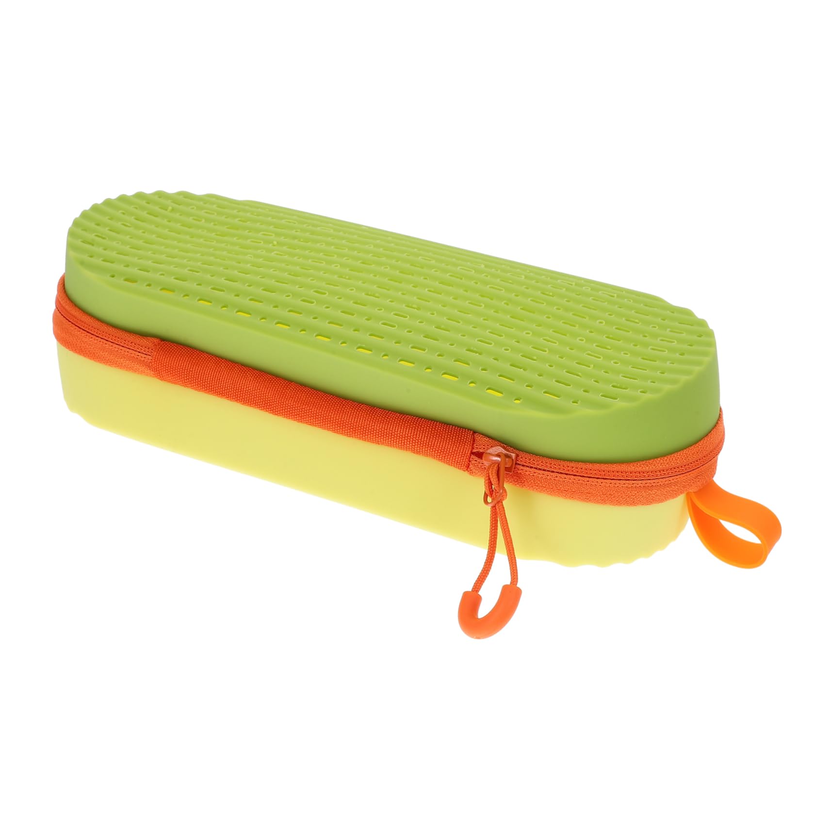 CORHAD Splash Swim Goggles Case Goggle Storage Box with Drain Hole Portable Durable Silicone Protection Case for Adults