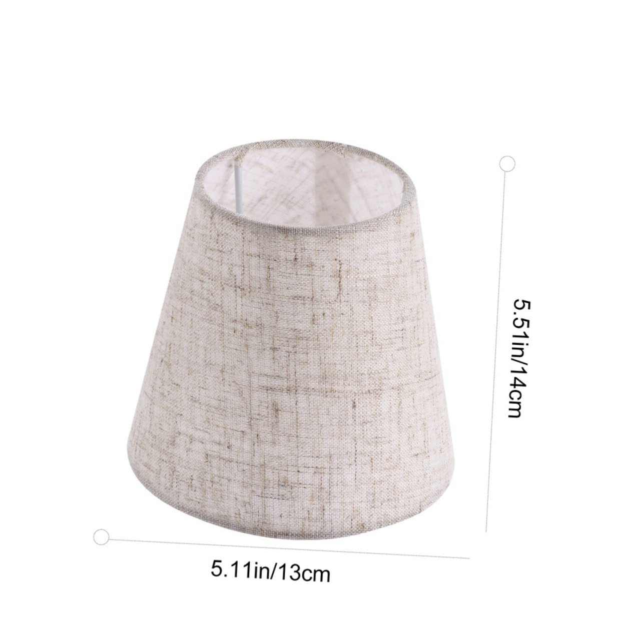 IWOWHERO Linen Table Lamp Shades 3pcs Home Lamp Cover Elegant and Practical Light Covers