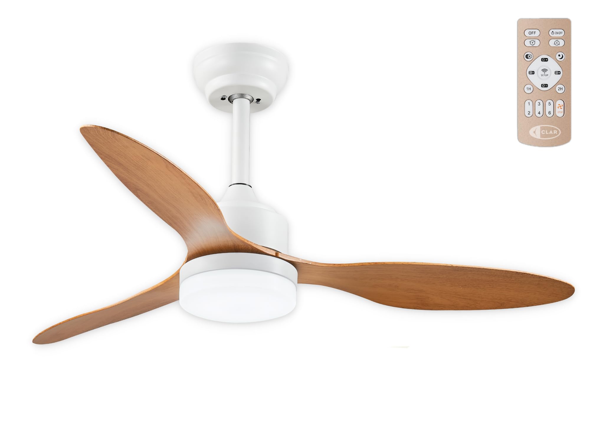 CLAR - Ventilador de Techo con Luz, Ventilador Techo, Ventilador de Techo, Ventiladores de Techo con Luz, Ventilador Techo con Luz, Ventiladores de Techo, Ventilador de Techo con Luz silencioso