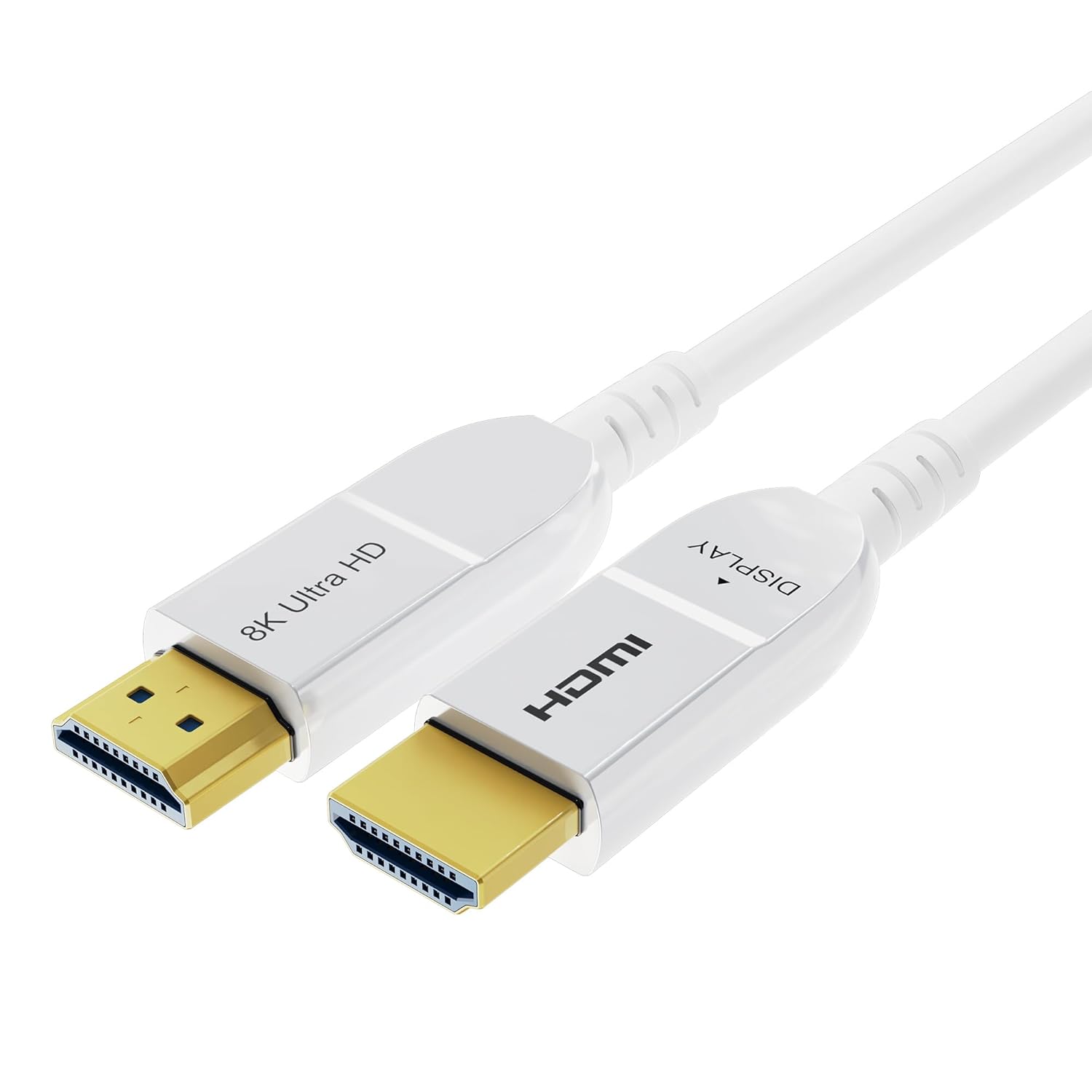 Product image of 8K Fiber Optic HDMI Cable 10FT, Long Active HDMI 2.1 Cable 48Gbps Ultra High Speed 8K@60Hz 4K@120Hz HDR10 eARC 3D HDCP 2.3 Compatible for Laptop, PC, Monitor, PS5, PS4, Xbox, HDTV, Projector