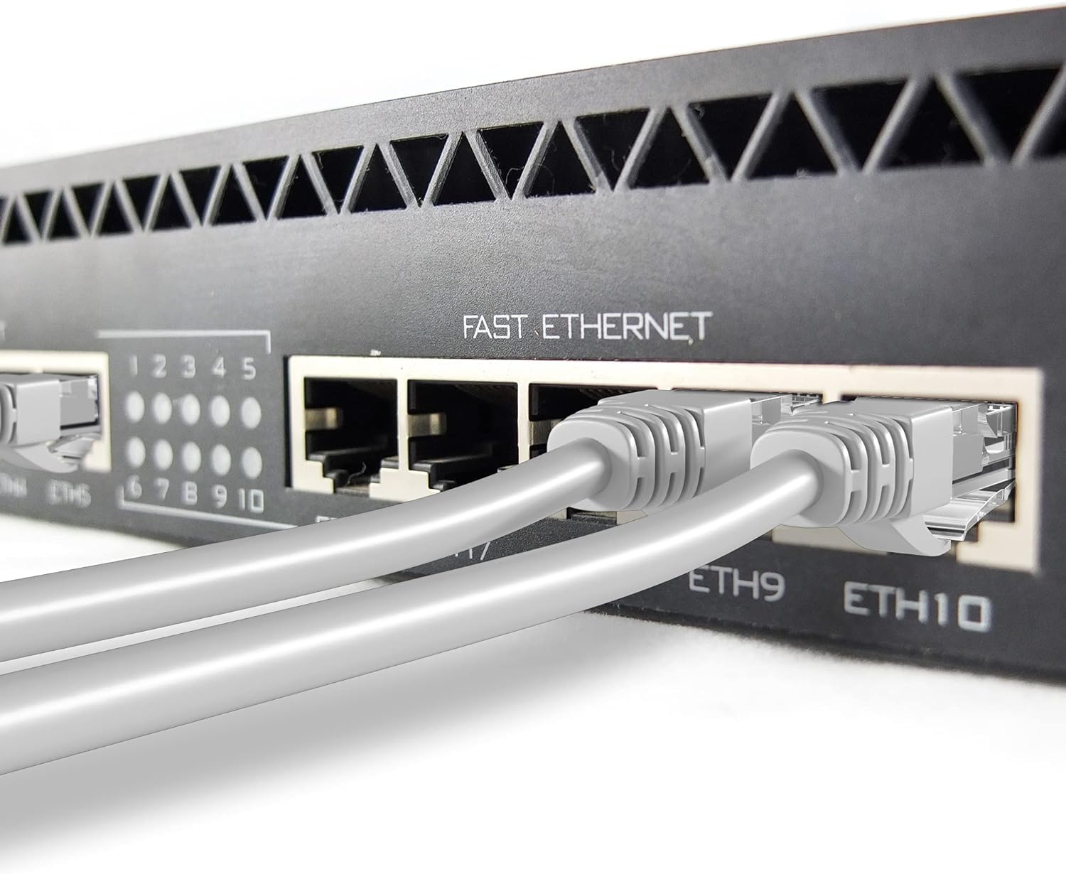 Cavo Ethernet Cat 5E da 100m Bulk Cabel, Cavo di Rete LAN Cat 5E ad Alta Velocità Per Connessione Internet Veloce 1 Gbps – 100 MHz AWG24 Cavo in Comoda Scatola | Cavo UTP CCA (100 Metri, Grigio)