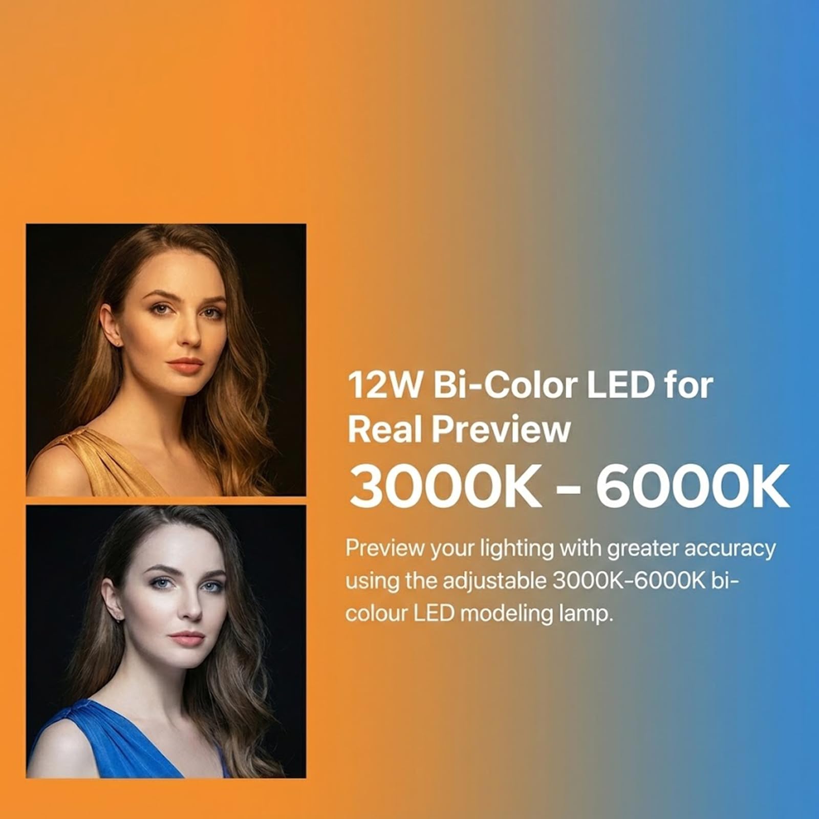 Godox AD300Pro II Flash de Exterior 300Ws, AD300Pro II HSS 1/8000s, 16 Grupos de Color, LED Bicolor de 12W, Potencia 1/512–1/1, Reciclado 0,01–1,5s, hasta 350 Disparos a Potencia Completa