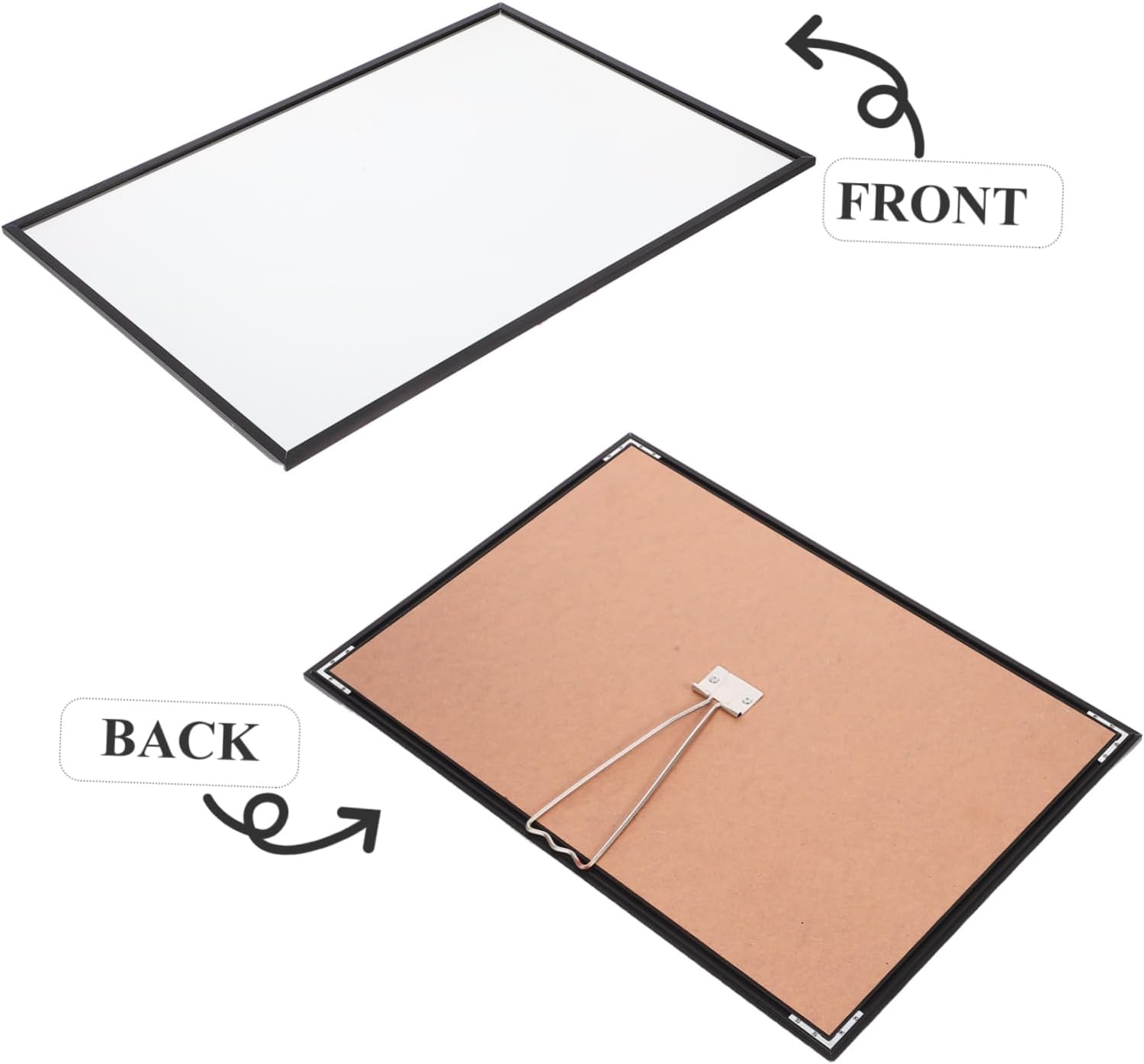 IMIKEYA Versatile Floor Mirror with Stand for Shoe Stores and Entryways Small Freestanding Dressing Mirror Elegant Aluminum Frame Stable Tip Design for Makeup and Shoe Fitting