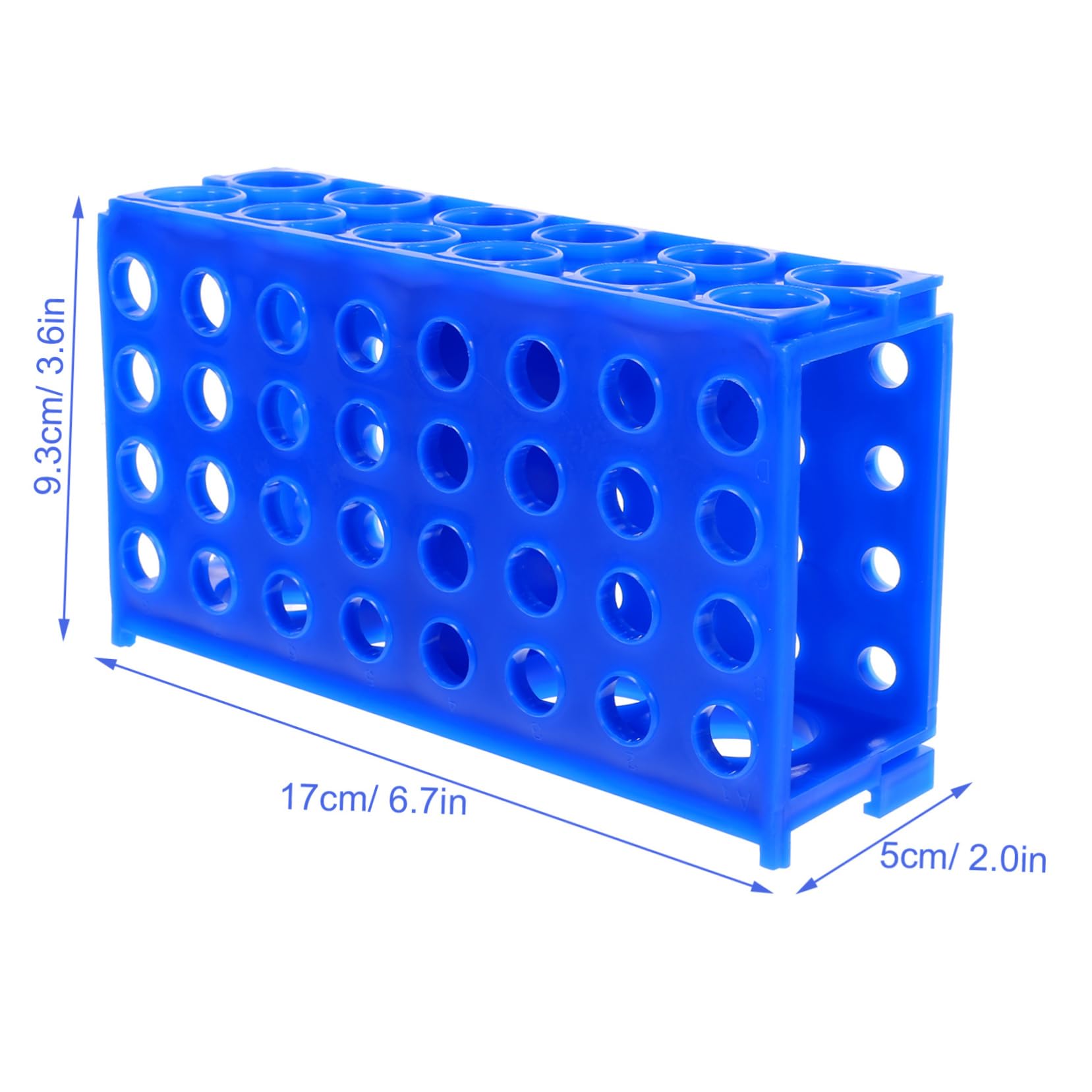 iplusmile 5stücke Testtubenhalter Aus Multifunktionales Reagenzglasgestell Für Labor Stabiler Organizer Für Zentrifugenröhrchen Leicht Zu Reinigen Warten Für Chemie Und Biologie