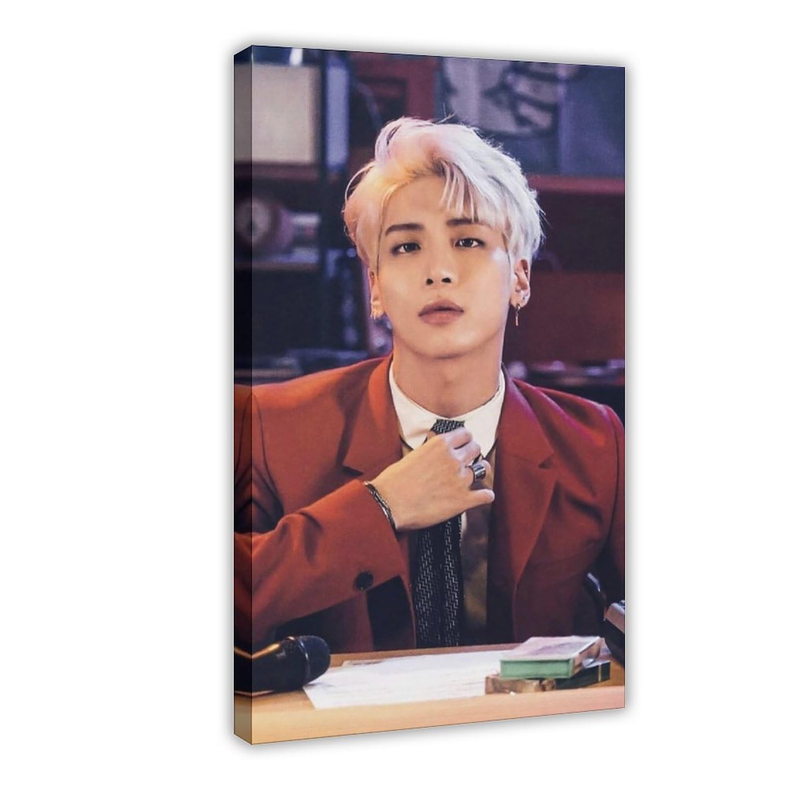 Korea Idol Group Shinee Kim Jong Hyun Canvas Poster Bedroom Decor Sports Landscape Office Room Decor Gift,Canvas Poster Wall Art Decor Print Picture Paintings for Living Room Bedroom Decoration Frame-