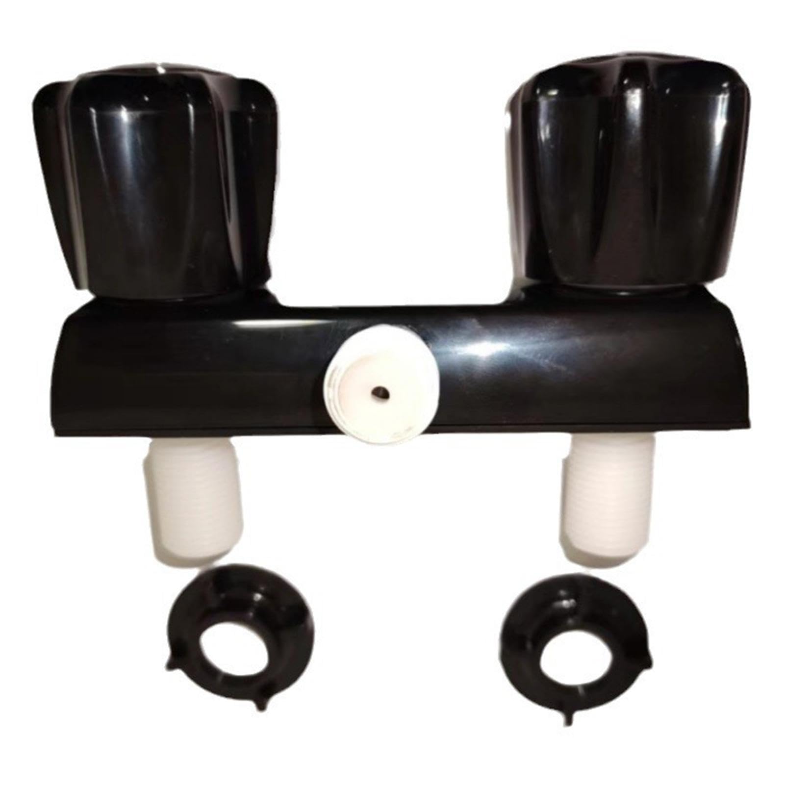 Robinet de douche pour camping-car - Robinet de douche externe à 2 boutons pour une utilisation quotidienne et voyage