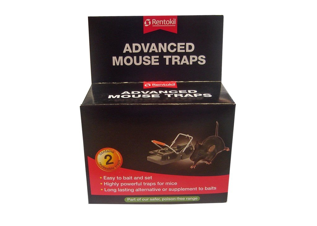 Rentokil Advanced Mouse Trap, Pack of 2