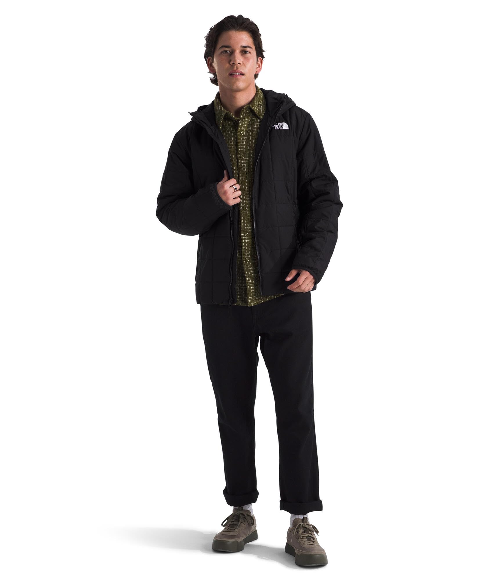 The North Face Męska Kurtka z Kapturem Junction - TNF Black, M