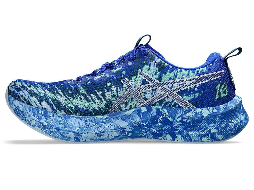 ASICS Noosa Tri 16 Laufschuhe Wettkampfschuh Herren blau - neon Blue/Illuminate Mint 45