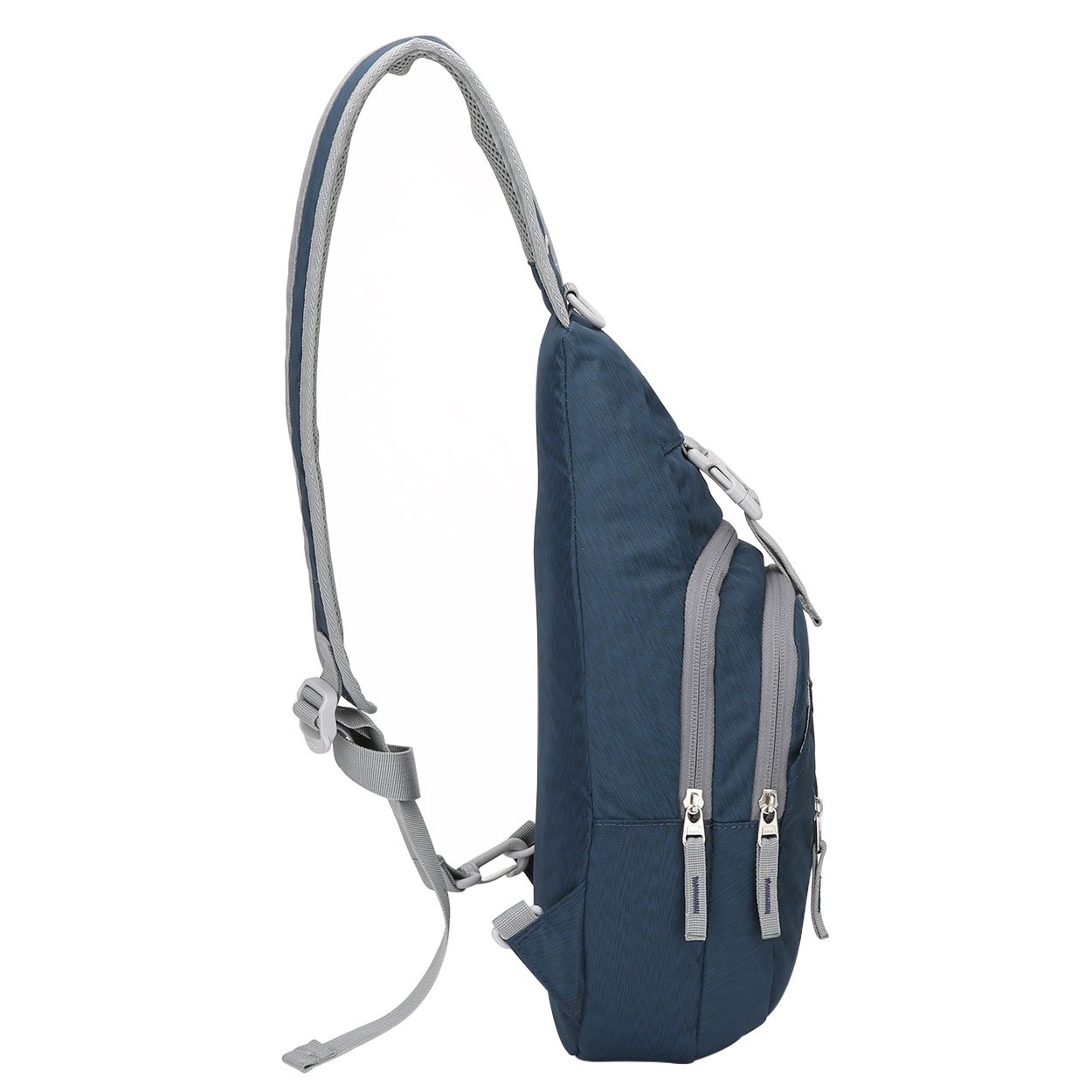 OIWAS Zaino Monospalla Uomo Piccolo Tracolla Borsa Zainetto Impermeabile per Viaggio Ciclismo Sport Portare Sling Bag Blu