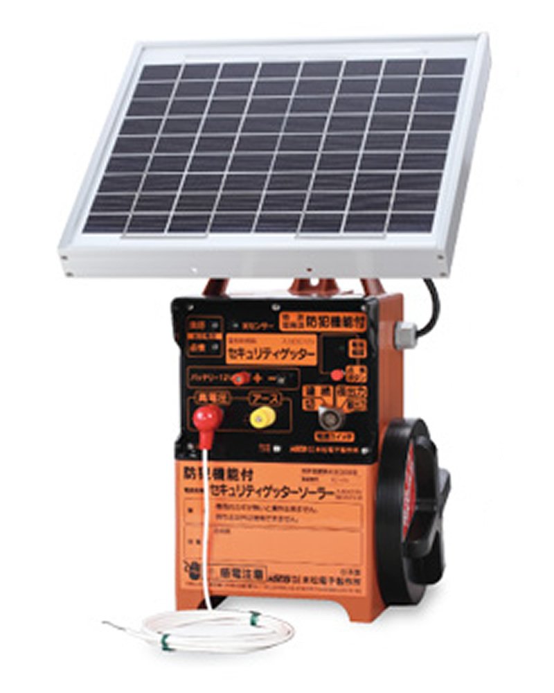 Amazon | 末松電子 電気牧柵機 セキュリティゲッターソーラー ESEC12