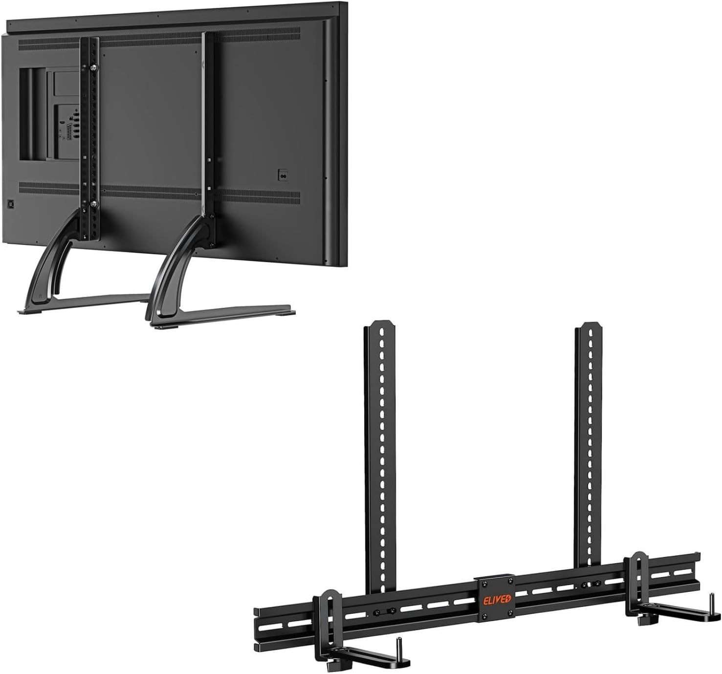 ELIVED Universal Table Top TV Stand for Most 2755 Inch TVs