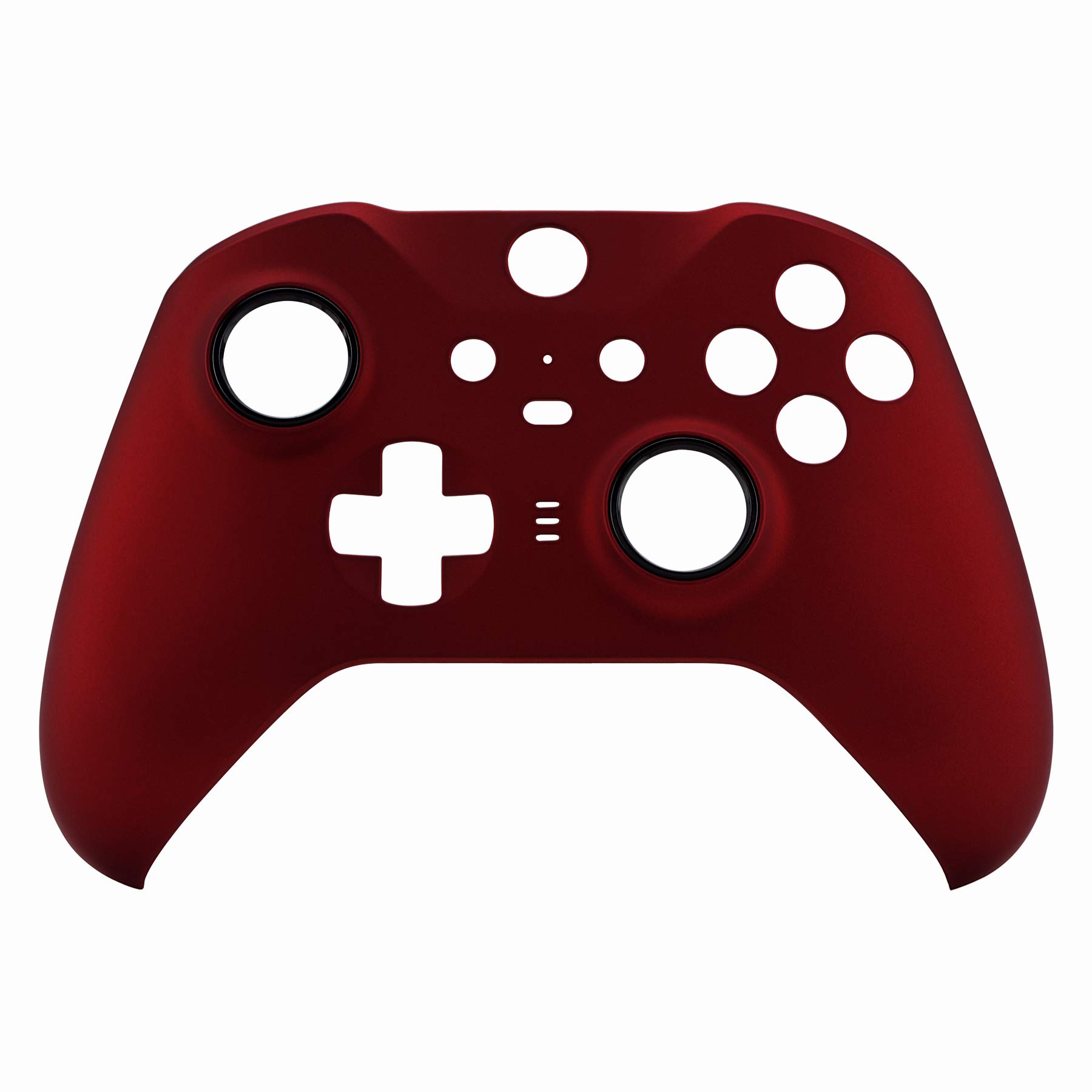 eXtremeRate Coque Avant de Remplacement pour Xbox One Elite Series 2 Manette, Coque Avant Customisé avec Anneaux pour Xbox One Elite Series 2 Manette, Modèle 1797, Rouge Écarlate - 4