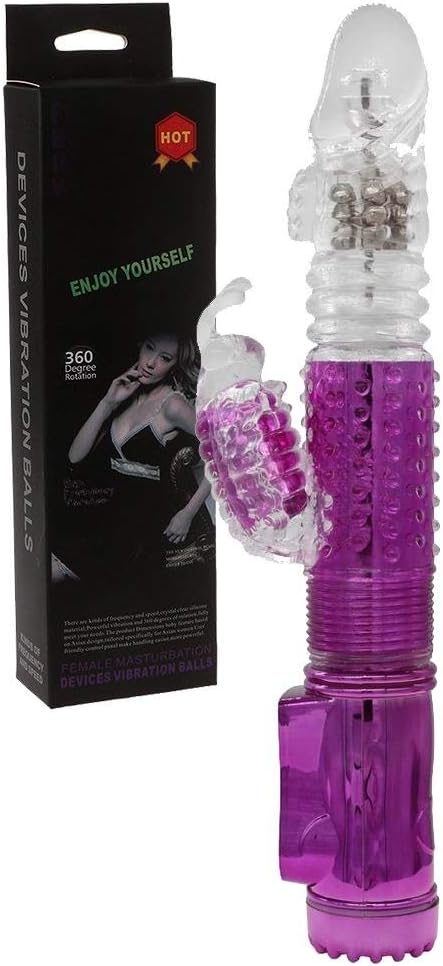 Cordless 12 Speeds Multi-Frequency Thrusting Waterproof Viberate Massaging The Sore Parts of The Body Rabbit Toys for Women Pleasure