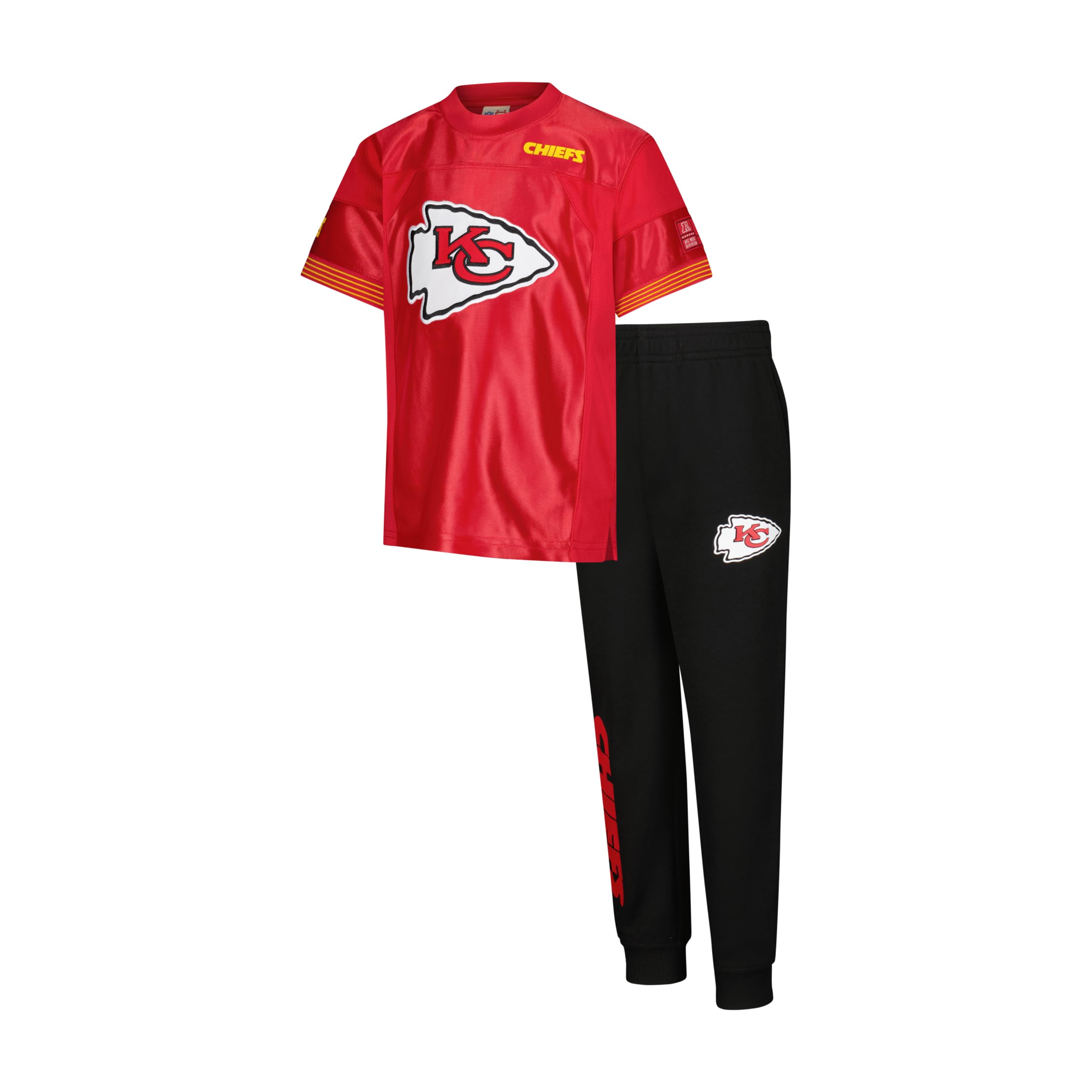 Ultra Game NFL Ensemble de survêtement unisexe NFL pour enfant Super Jersey et pantalon de jogging