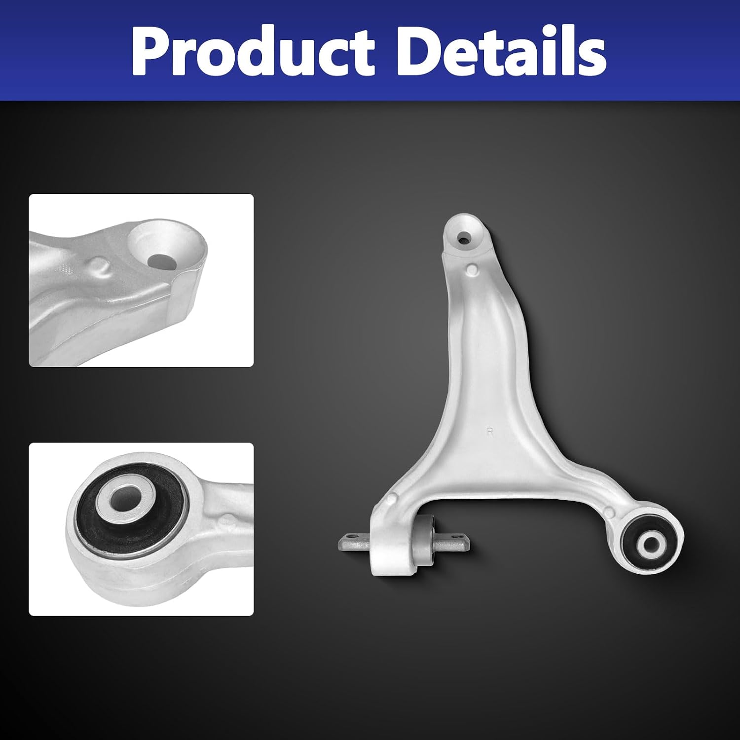 Front Lower Control Arm Ball Sway Bar Link Tie Rod Boot Suspension Kit Compatible With 2001-2002 Volvo V70, 2003-2007 Volvo XC70, 2001-2003 Mazda Protege - 12 Pcs