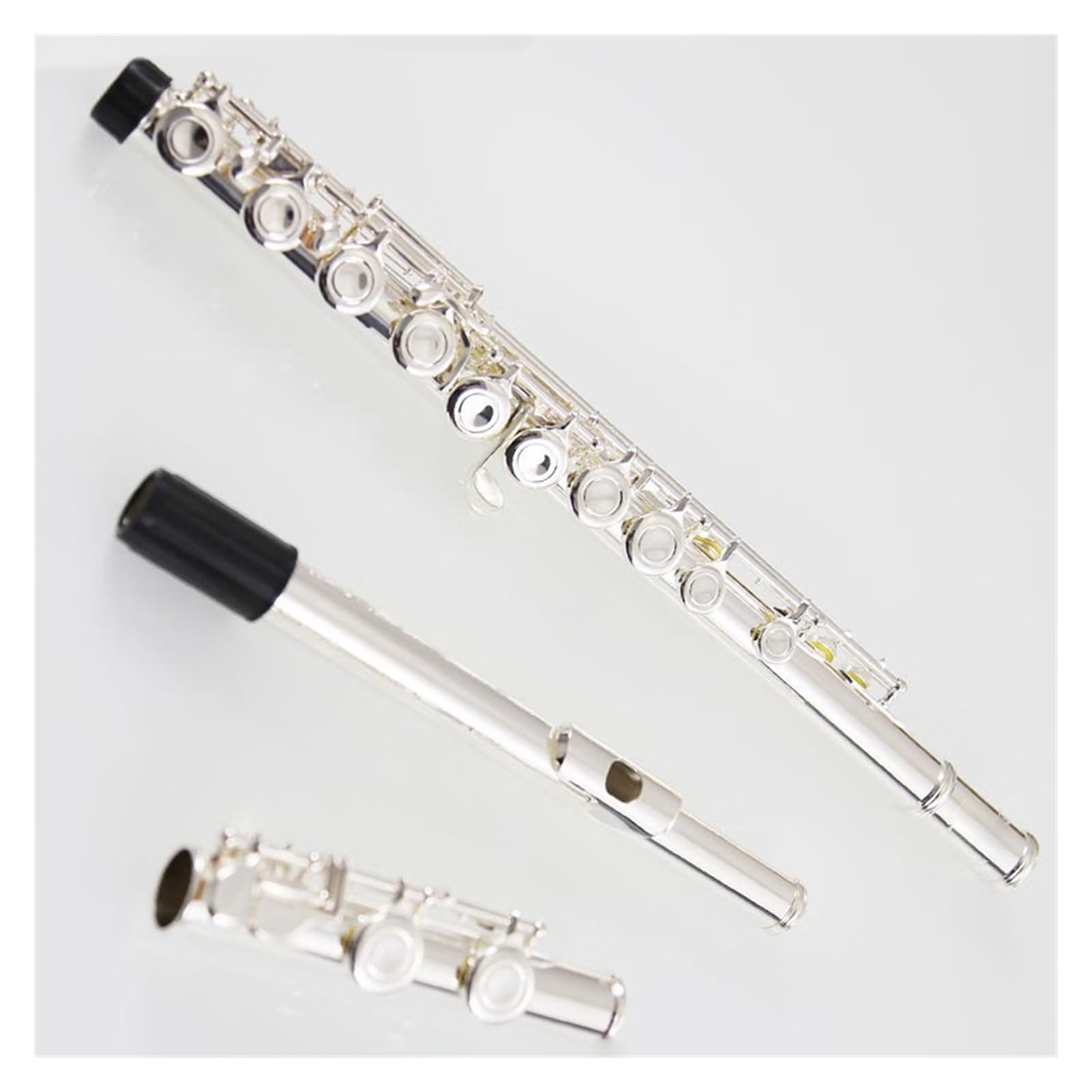 フルート 銀メッキ 16穴 リングキー Eメカ付き オフセット 専門ケース付き Amazon | Eastar フルート 銀メッキ 16穴 リングキー Eメカ付き