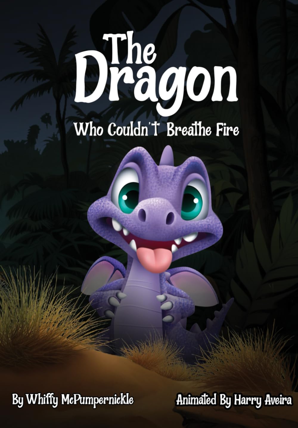 The Dragon Who Couldn't Breathe Fire: Illustrated Rhyming Picture Book for kids 2, 3, 4, 5 years old