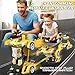 YOTOY Remote Control Car Toys - Transform RC Cars for Kids, One Button Transformation, 360 Degree Rotating Drifting, 2.4Ghz & 1:18 Scale, Gift for Kids Age 4 5 6 Years Old Boys and Girls