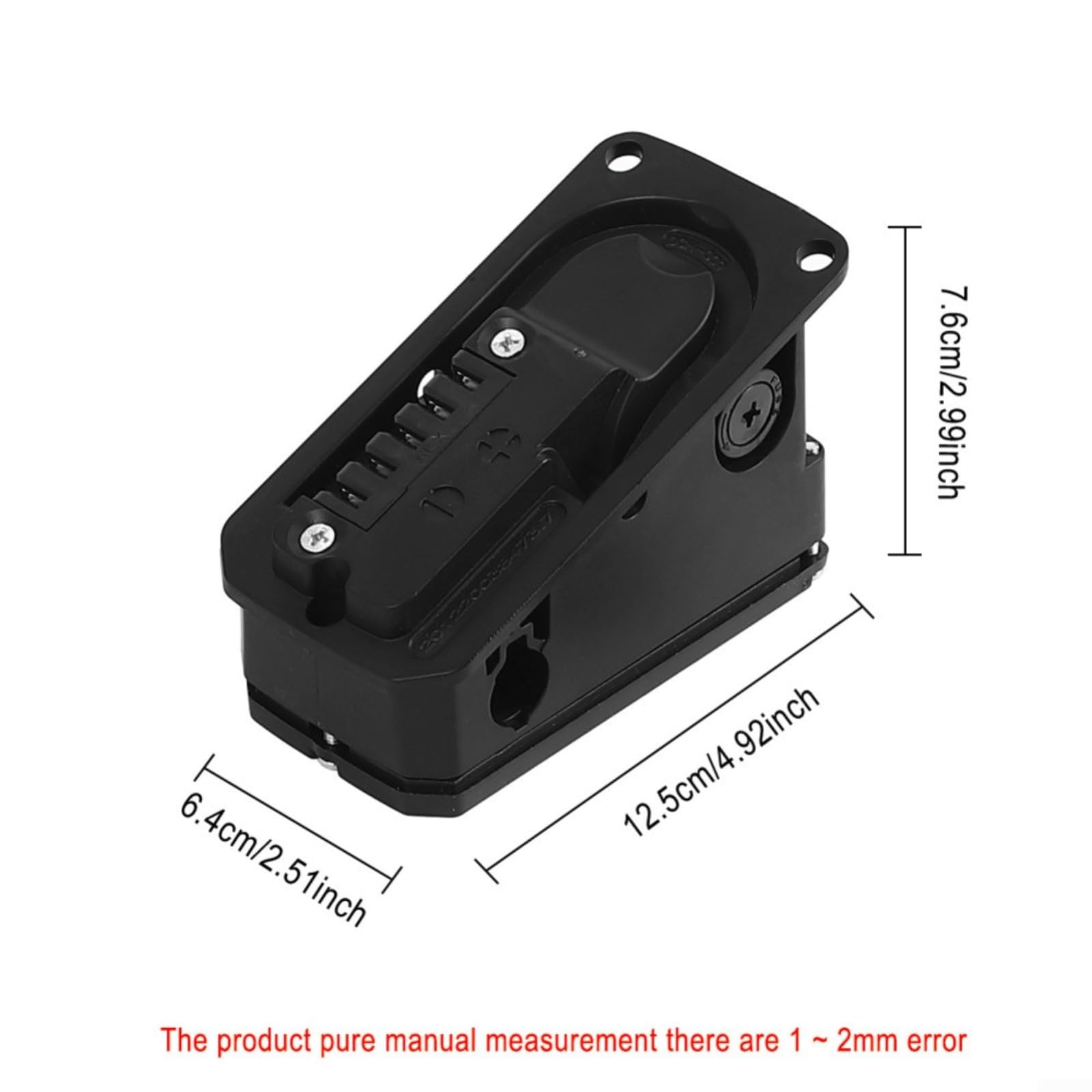 Piastra Di Blocco Batteria Per ENGWE Con Porta XT60U-M E Chiave Di Sicurezza, Per Bici Elettriche Da Esterno