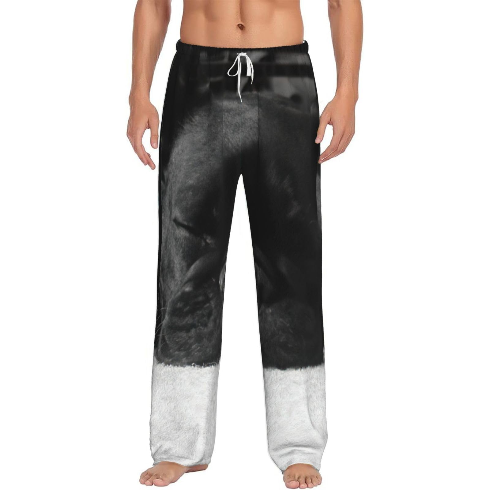 Pantalon de pyjama bouledogue en polaire pour soirées cocooning - 8