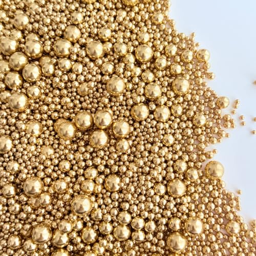 Gold Metallic Sprinkles (Mix 40 Grams)