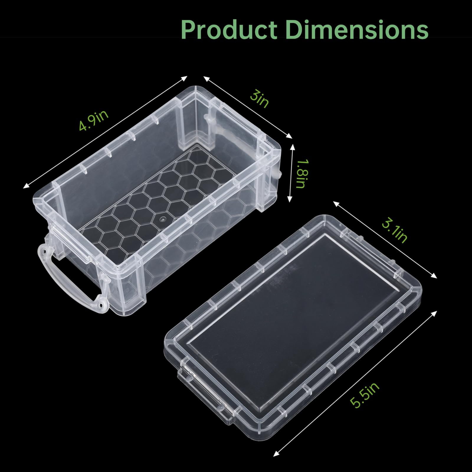 透明プラスチック収納ボックス5つ専用 Amazon.co.jp: クリアケース 小物収納ボックス 5個入り 蓋付き