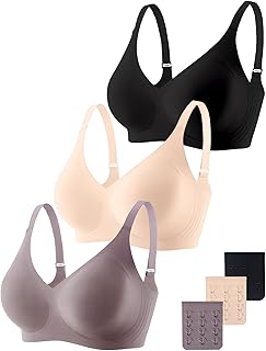Sponsored Ad - Gailife Smooth Wireless Bras for Women No Underwire Comfort Seamless Supportive Bra Raceback Push Up Bralet...