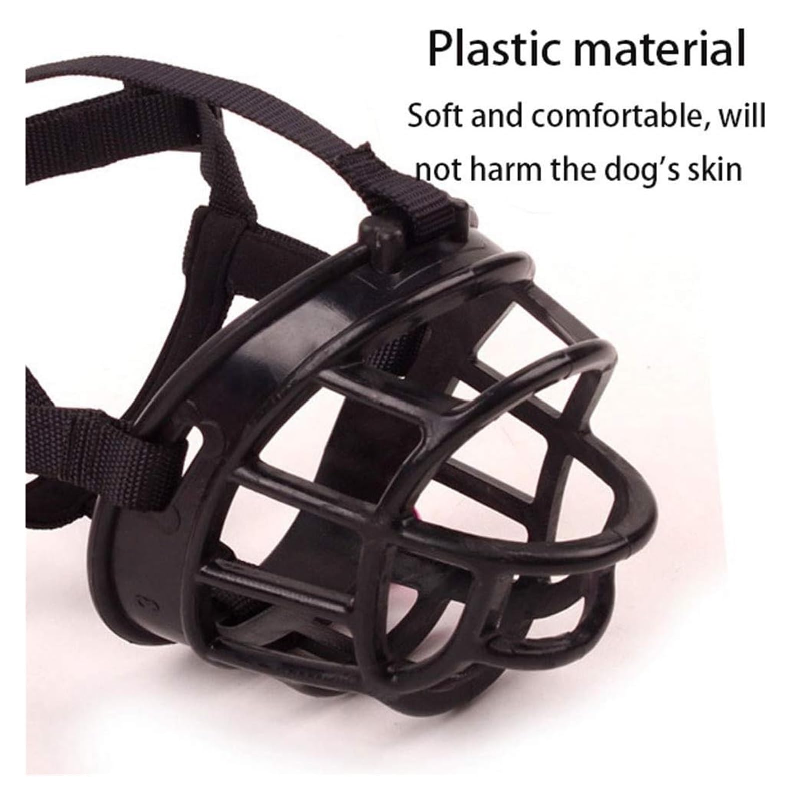 Museruola per addestramento Cani, Museruola Traspirante in Silicone for Cani: Protezione for la Bocca Comoda, ariosa e idratante for Cani