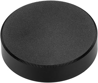 Fotodiox M39 Metal Rear Lens Cap - Black Protective Rear Cap for 39mm Thread Screw Mount Camera Lenses