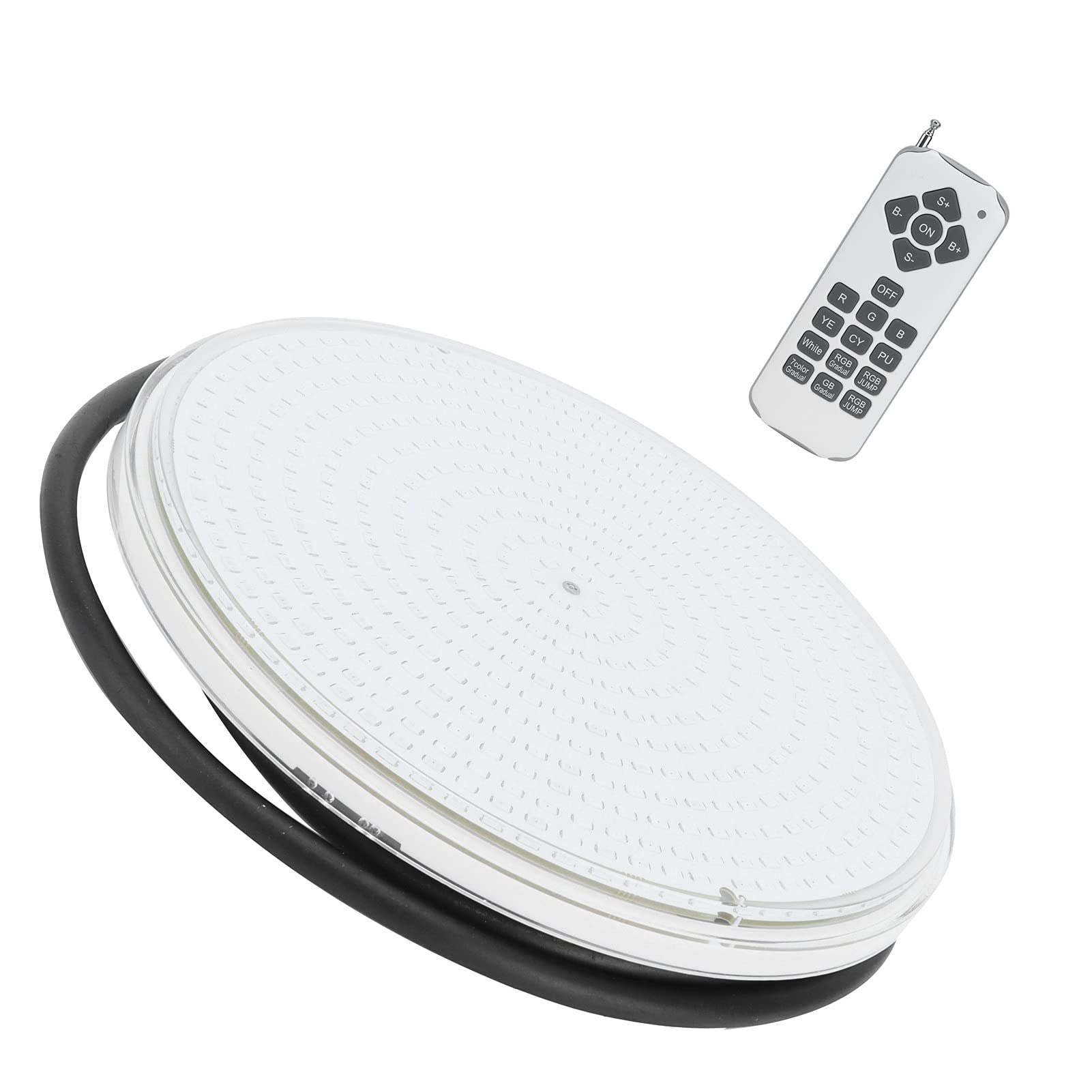 RiToEasysports Wielofunkcyjna LED do Basenu z Pilotem do Użytku Domowego i Komercyjnego Wodoodporna IP68 4500LM