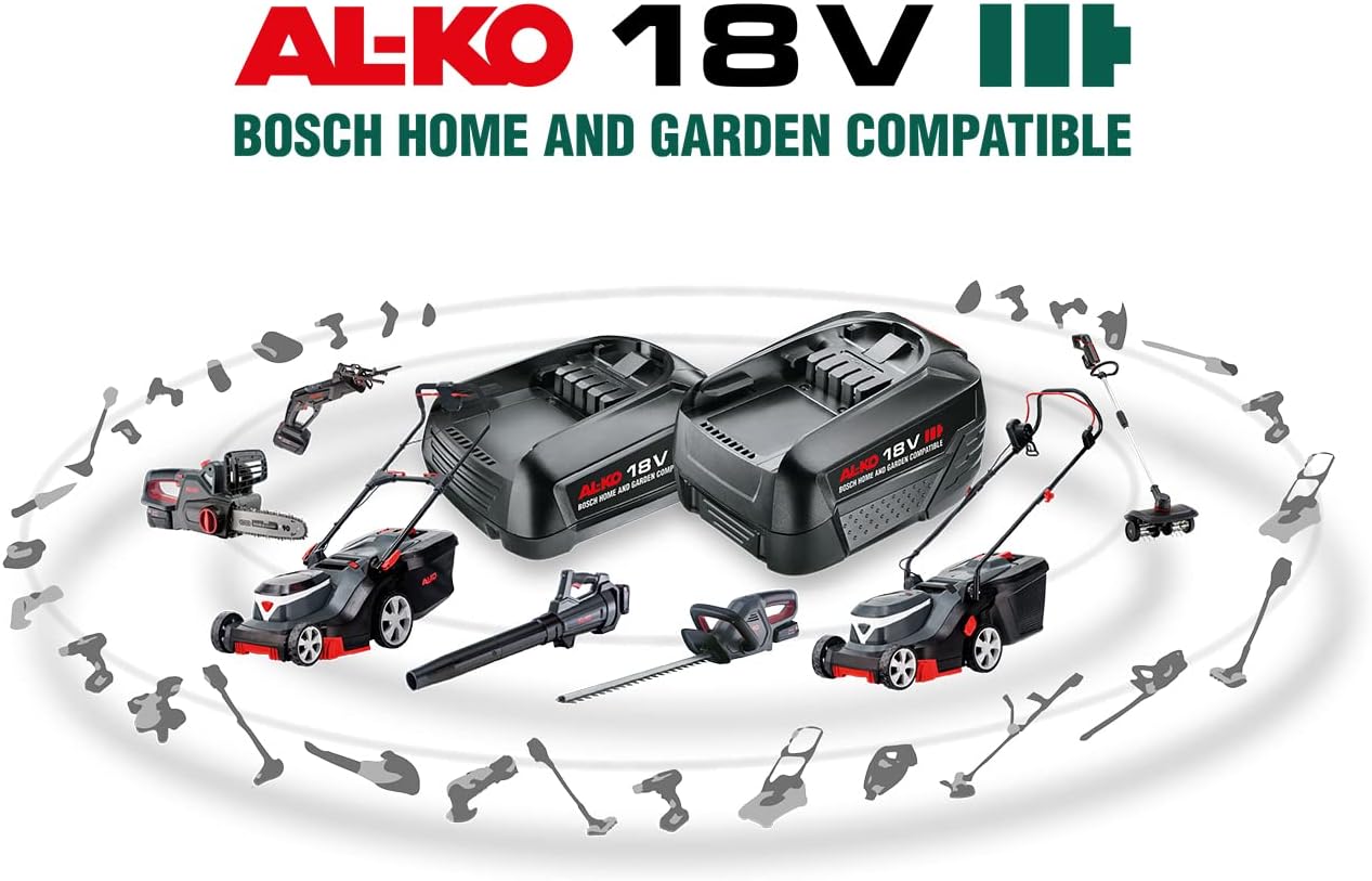 AL-KO Cordless Tiller TL 1820 with labeled parts