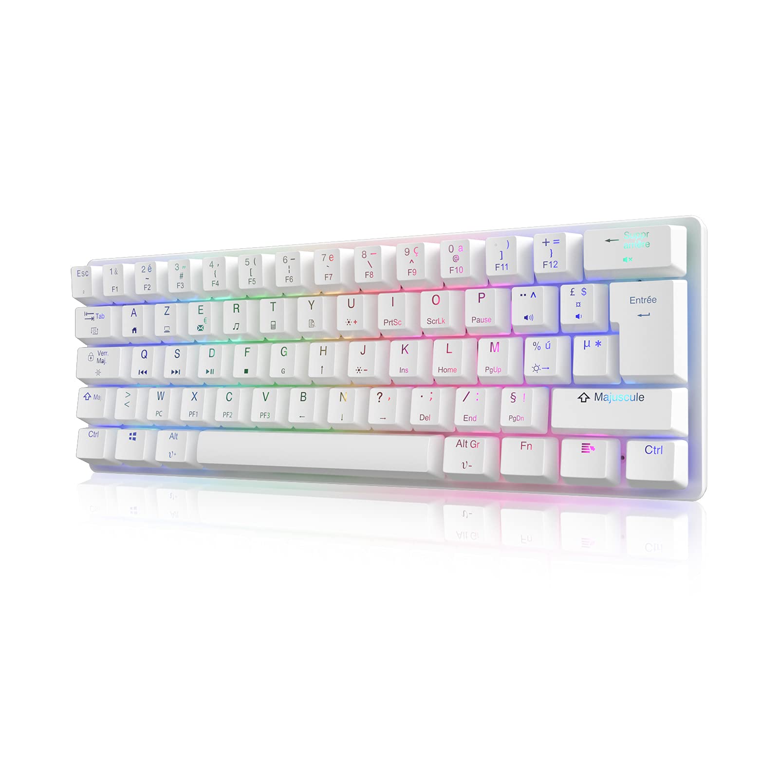AJAX Clavier tactile sans fil avec lecteur RFID pour alarme AJAX