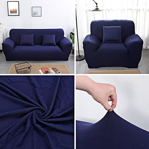 Miniatura 3 de Fundas elásticas para sofá de 1234 plazas, funda para sofá biplazasillón, funda de sofá modular en forma de L, protector de muebles de tela elástica