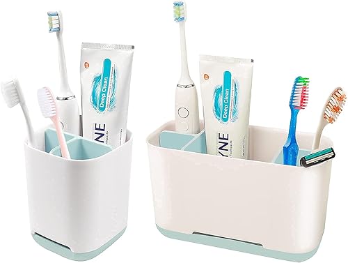 Soporte de cepillo de dientes eléctrico para baño desmontable fácil limpieza