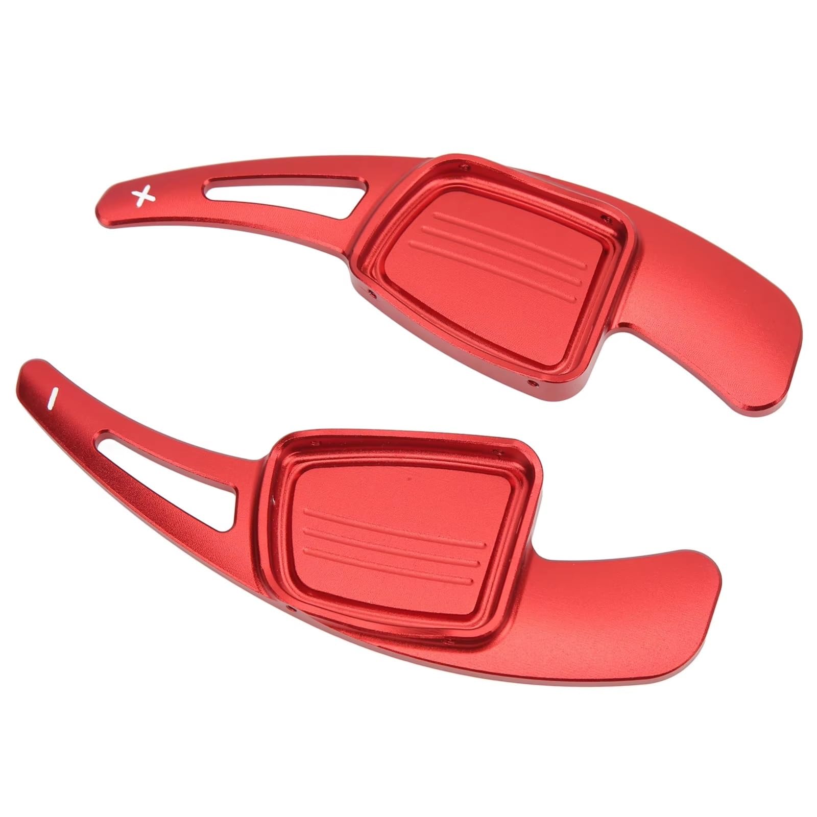 Wtcubfv Red Paddle Shifters Compatible With For A5 B9 B9.5 2017 2018 2019 2020 2021 2022 2023 2024 Pair Aluminum Alloy Car Paddle Shifter Extension