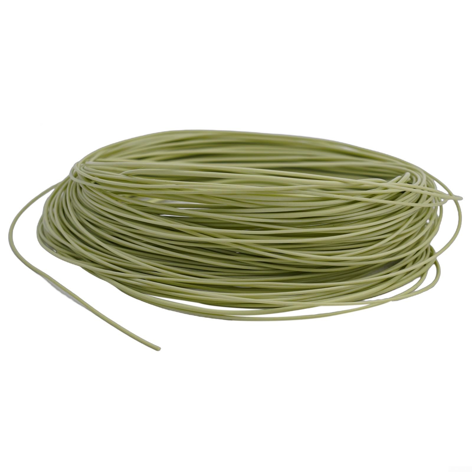 Fliegenfischschnur, 30 m, mehrfarbig, WF vorne, schwimmende Schnur #4/5/6/7/8, nahtlos, für Forelle, Lachs, Fliegenfischen, Hauptschnur