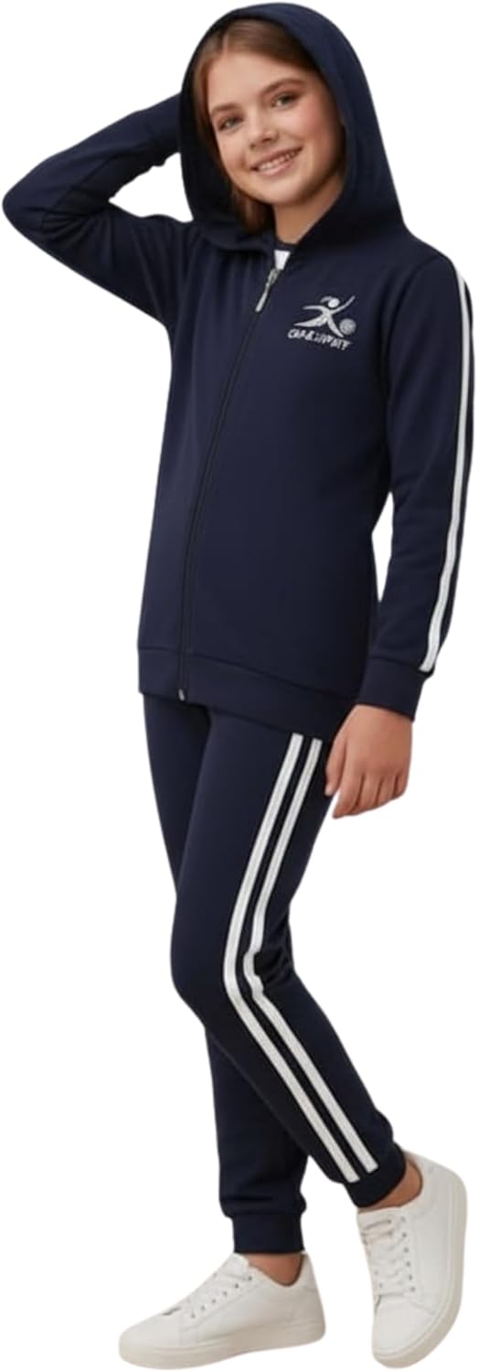 Girls 3 Piece Outfits Sweatsuit...