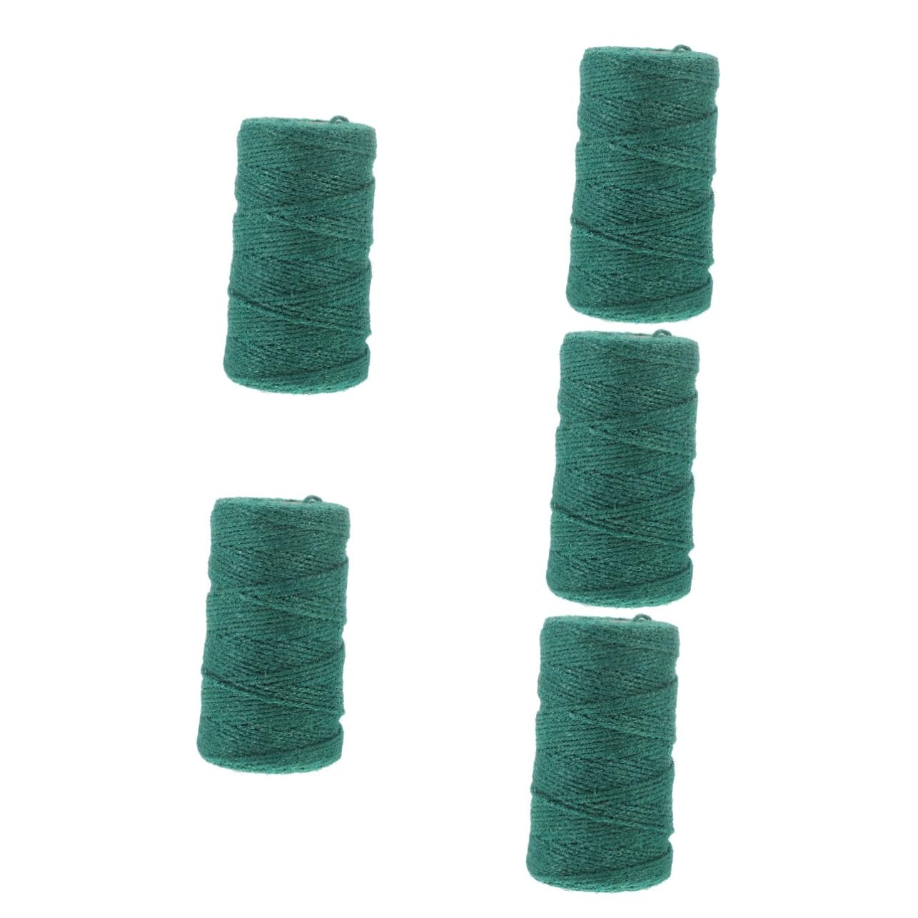 Lurrose 5 Di Spago Di Iuta Naturale Spago Da Giardino Corda Di Iuta Resistente Per Avvolgimento