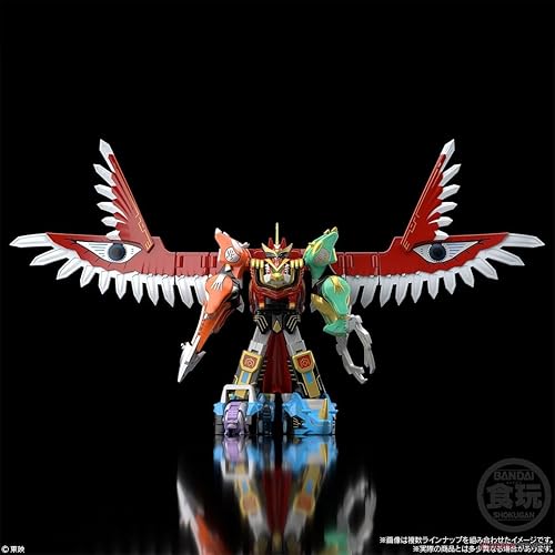 Miniatura 7 de BANDAI Shokugan Proyecto de modelado Hyakuju Sentai Gaoranger SMP GaoIcarus Model Kit Set