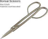 Vista 7 de 6-Piece Bonsai Tool Set,Knob Cutter,Trunk Splitter,Concave Cutter,Wire Cutter,Jin Pliers,Bonsai Scissors