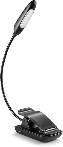 Miniatura 3 de Superior Essentials Soporte para libros para leer manos libres, soporte para libro de recetas para encimera de cocina y clips de página, ideal para