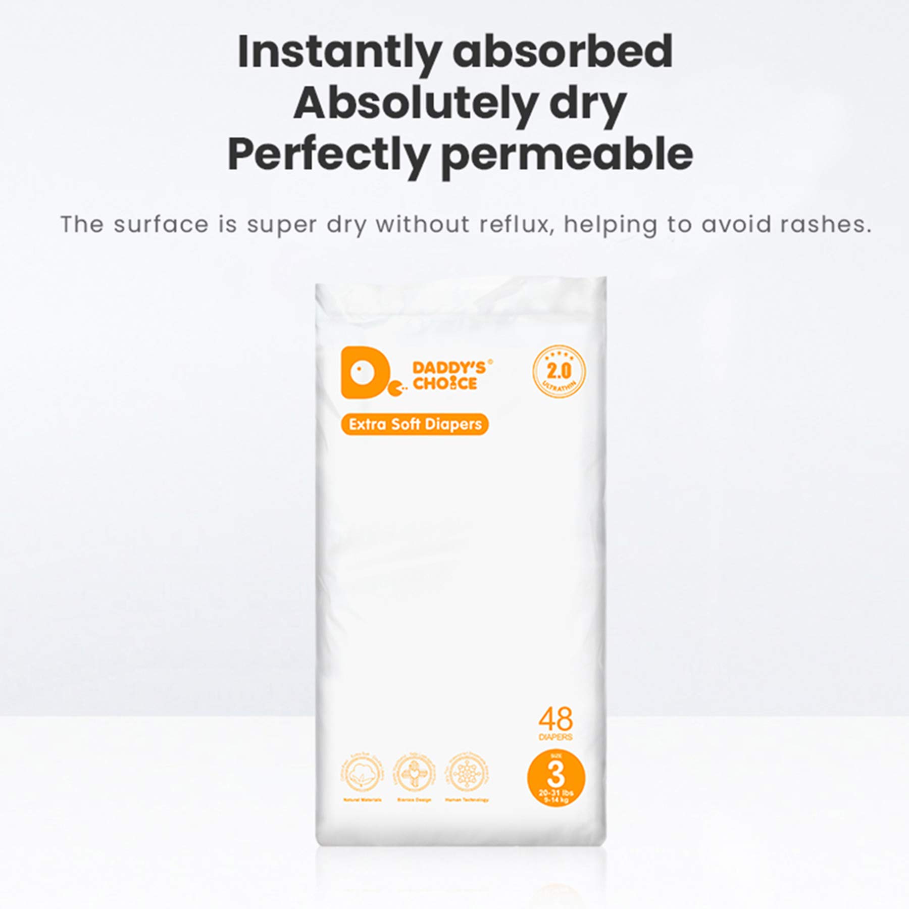 daddy's choice diapers medium