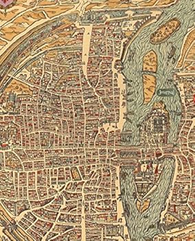 Journal : Paris Vintage Map Notebook