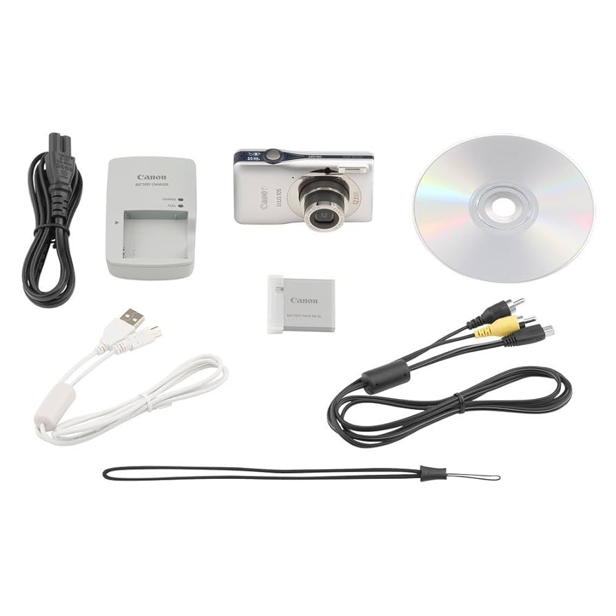 Canon camera ixus 105, silver, 4219B011: Amazon.de