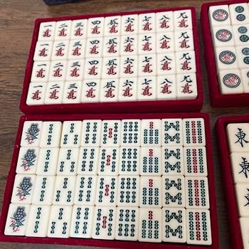麻雀紙牌　麻雀カード　レア　レトロ　アンティーク 麻雀紙牌 麻雀カード レア レトロ アンティーク 麻雀牌 其楽融融